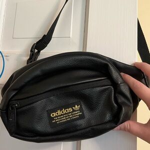 Adidas Faux Leather Belt Bag/Fanny Pack